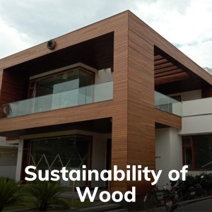 Sustainability of wood